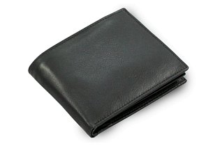 Černá pánská kožená peněženka 513-5374-60