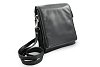 Velký černý kožený pánský crossbag 215-2185-60