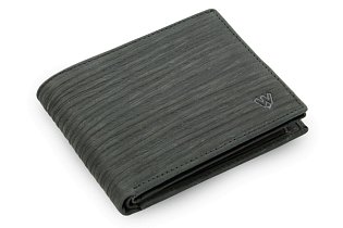 Černá pánská kožená peněženka ve stylu BAMBOO 513-4241-60