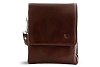 Malý hnědý kožený pánský crossbag 215-2189-40
