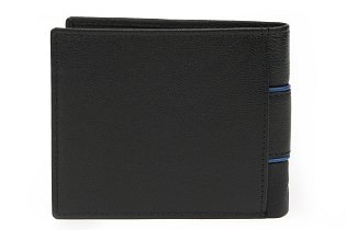Černá kožená peněženka - dokladovka 513-1302-60/97