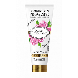 Jeanne en Provence Krém na ruce - Podmanivá růže, 75ml