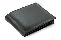 Černá pánská kožená peněženka 513-47100-60