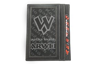 Černá kožená dokladovka 514-0340-60
