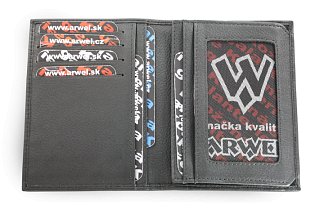 Černá kožená dokladovka 514-2020-60