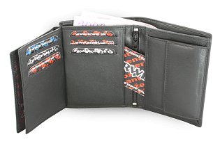 Černá pánská kožená peněženka ­- dokladovka 514­-4402­-60