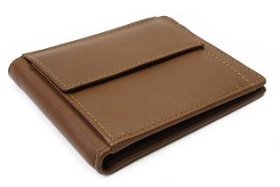 Hnědá pánská kožená peněženka - dolarovka 519-2908-40