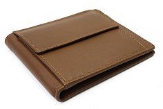 Hnědá pánská kožená peněženka - dolarovka 519-2908-40
