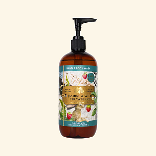 English Soap Company Mycí gel na ruce a tělo - Jasmín & Lesní jahody, 500ml