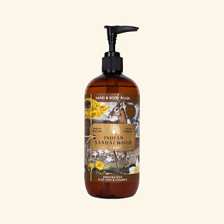 English Soap Company Mycí gel na ruce a tělo - Santalové dřevo, 500ml
