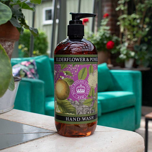 English Soap Company Tekuté mýdlo na ruce - Černý bez & Pomelo, 500ml