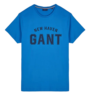 Pánské modré tričko GANT L