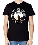 Pánské černé tričko Jack & Jones L