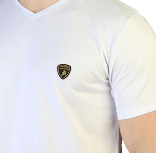 Pánské bílé tričko Lamborghini L