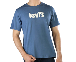 Pánské modré tričko Levis XL