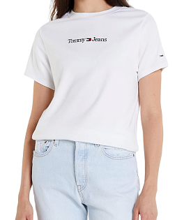 Dámské bílé tričko Tommy Jeans S