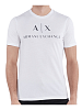 Pánské bílé tričko Armani Exchange XL