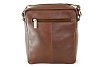 Malý hnědý kožený crossbag 215-1711-40