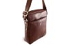 Malý hnědý kožený crossbag 215-1711-40